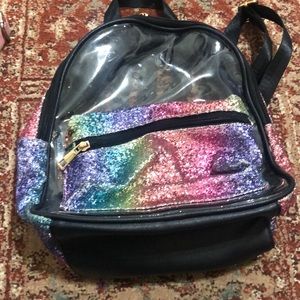 Clear backpack
